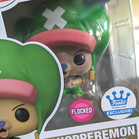 Funko Pop One Piece Flocked Exclusive Chopperemon Tony Tony Chopper NEW - Picture 7 of 8